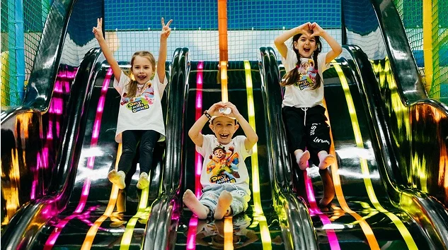 Аттракционы парка